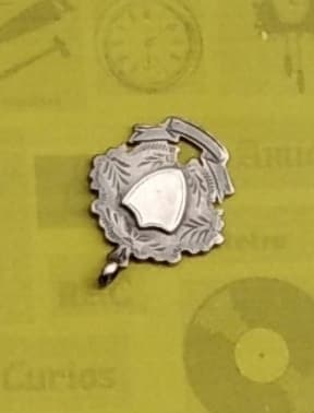 Small Antique Sterling Silver Watch Fob